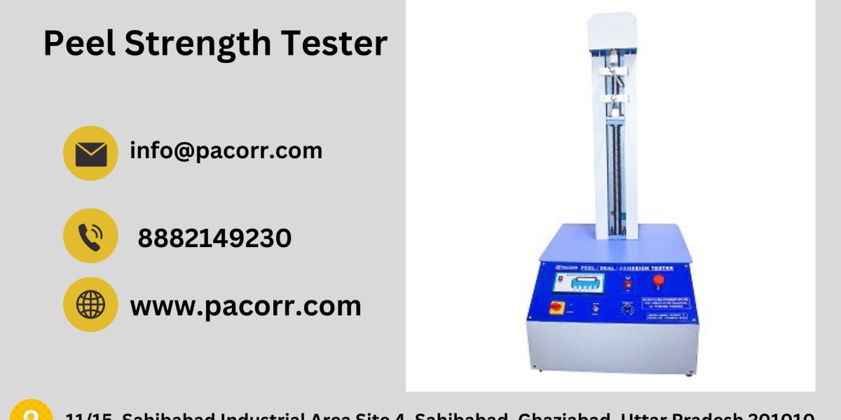 Achieving Accurate Peel Strength Measurements: Pacorr.com’s Peel Strength Tester for Packaging and Adhesive Industries