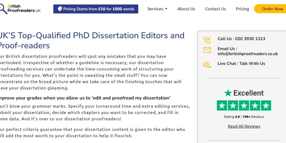 London's Best Dissertation Proofreading Website